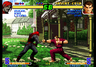 The King of Fighters 10th Anniversary 2005 Unique (The King of Fighters 2002 bootleg) Screenshot 1